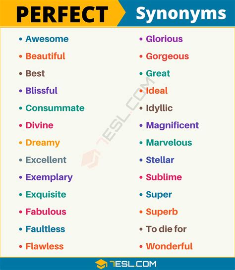 shiny synonym|better word for perfect.